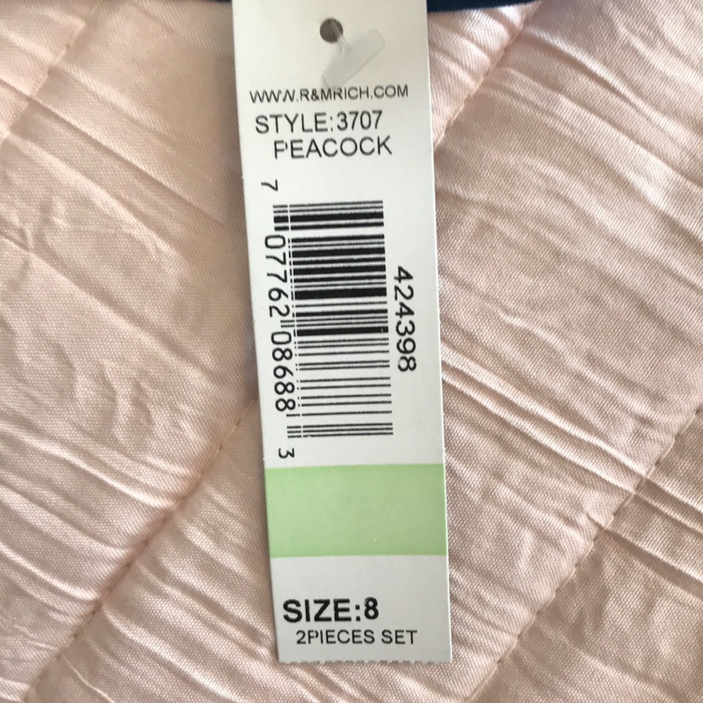 NWT! R & R RICHARDS DRESS & JACKET PEACOCK SIZE 8 - Picture 6 of 8